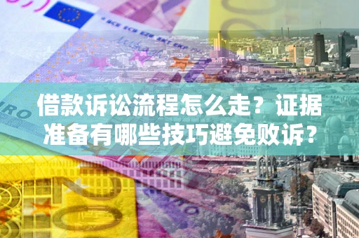 北京借款诉讼流程怎么走？证据准备有哪些技巧避免败诉？