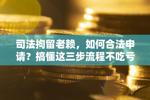 北京司法拘留老赖，如何合法申请？搞懂这三步流程不吃亏！