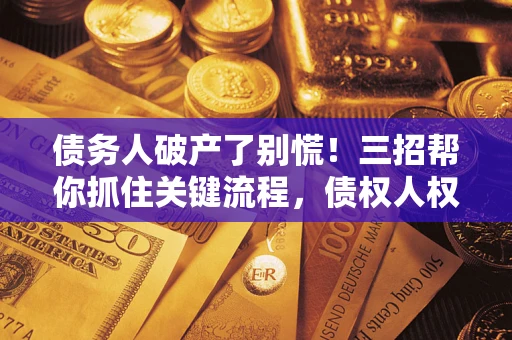 北京债务人破产了别慌！三招帮你抓住关键流程，债权人权益不再缩水