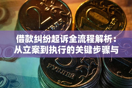 北京借款纠纷起诉全流程解析：从立案到执行的关键步骤与防败诉指南